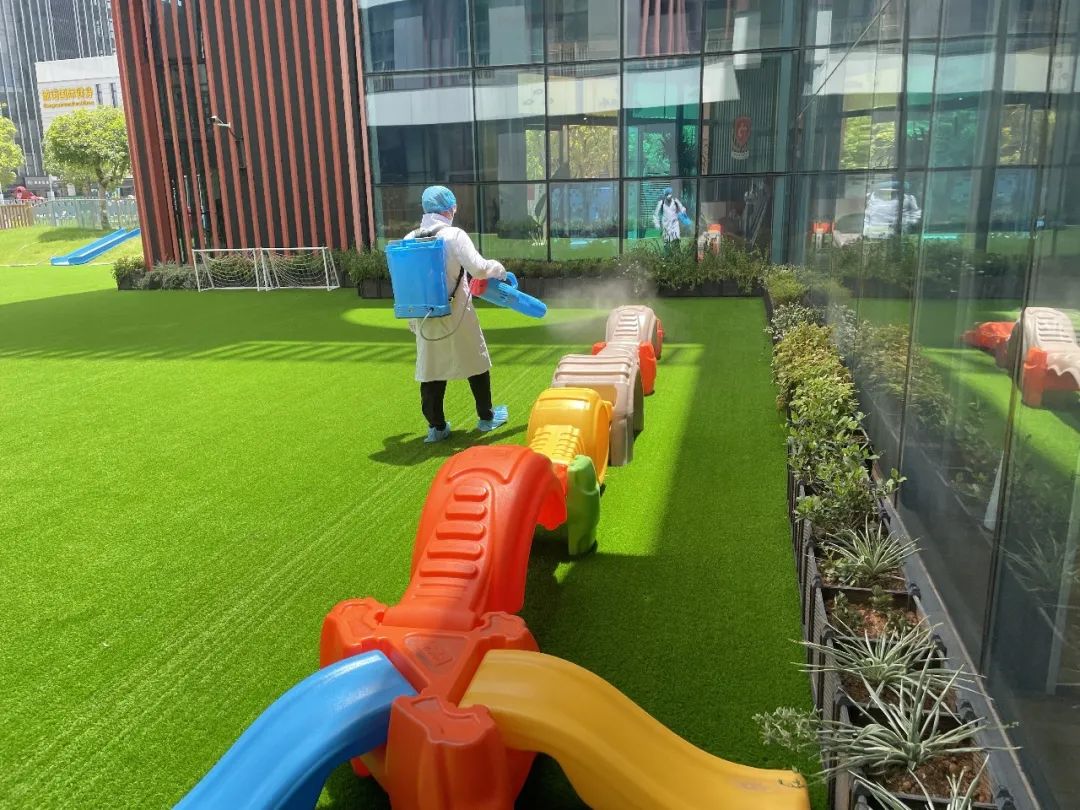 <b>认真消杀，，，实战演练，，，雅歌幼儿园迎开学</b>