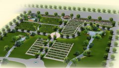 工具合璧，，，，，绘就陵园新画卷